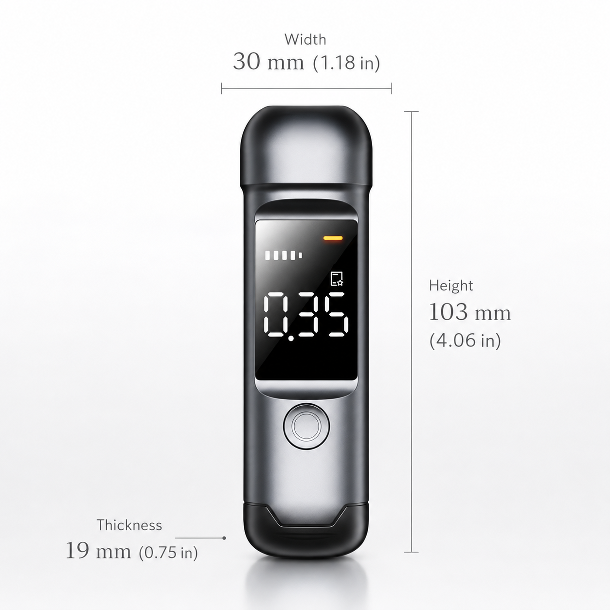 Sober Check™ Premium Portable Breathalyzer