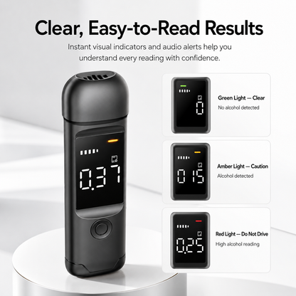 Sober Check™ Premium Portable Breathalyzer